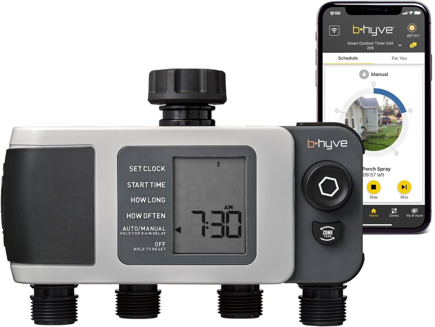 Orbit B-hyve XD 4-Port Smart Hose Timer