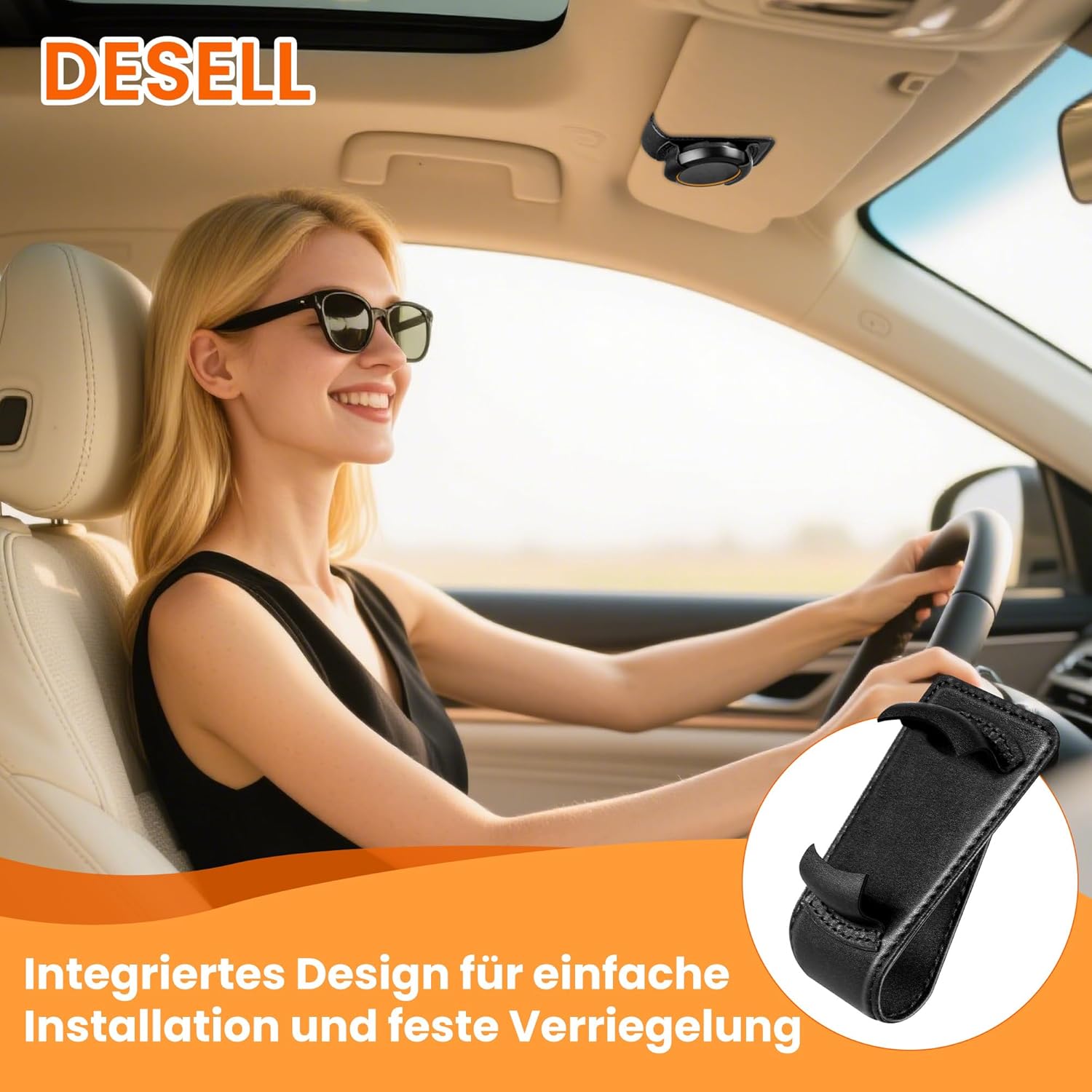 Detalle 2 de DESELL Ooono 2 Halterung für Sonnenblende