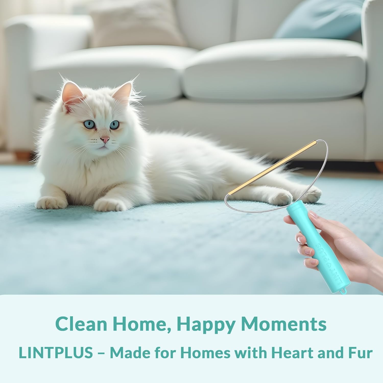 Thumbnail 6 de Deep Cleaner Pro Pet Hair Remover: Cat & Dog Hair Rake for Rugs, Couches, and More