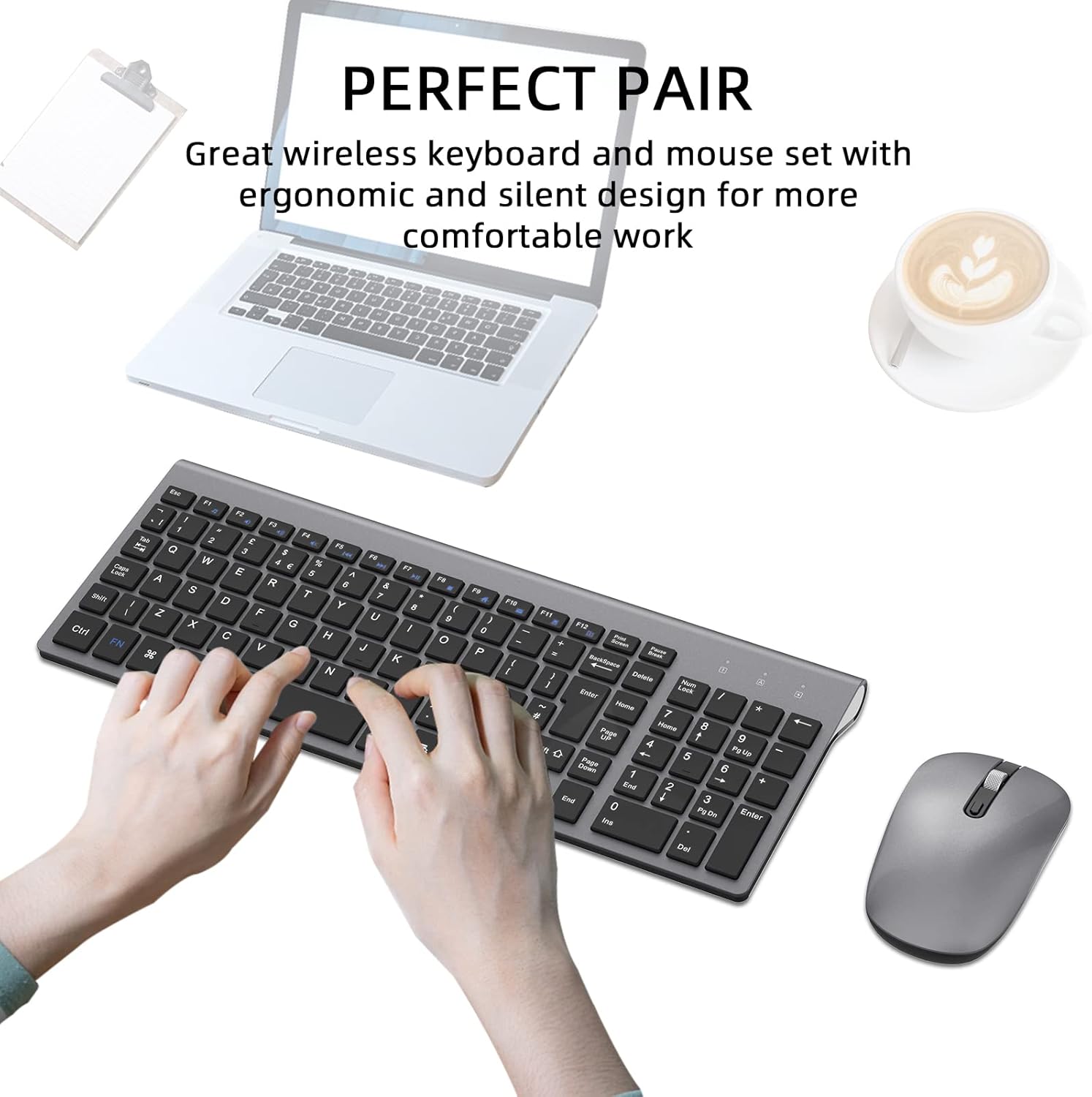 Detalle de Cimetech 2.4G wireless keyboard mouse combo