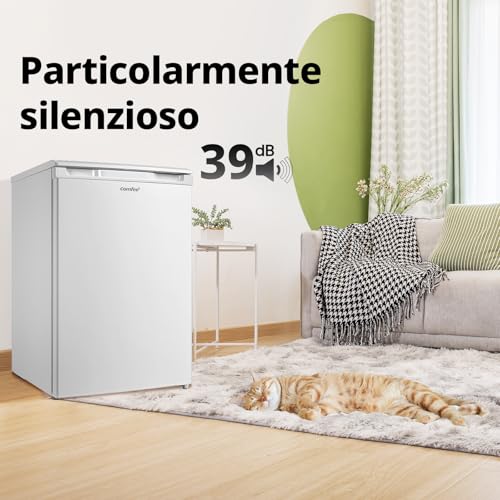 Detalle de COMFEE' RCU83WH3EU(E) Congelatore Verticale 88L: silenzioso, reversibile e pratico