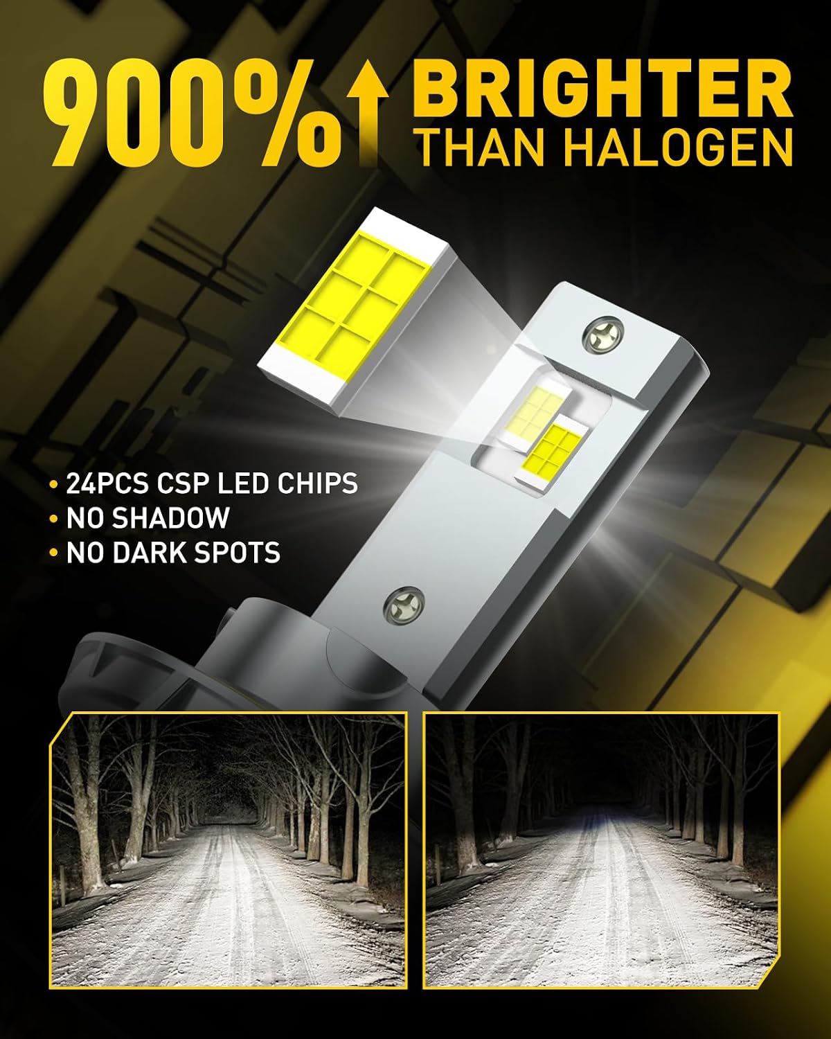 Detalle de AUXITO 9007 LED Bulbs