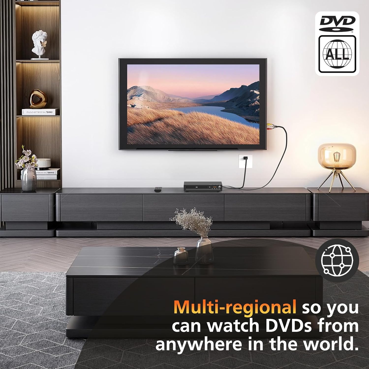 Thumbnail 5 de Mini Region Free DVD Player 1080p
