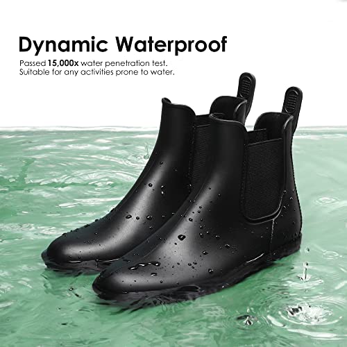 Thumbnail 6 de DREAM PAIRS Wellington Boots Women – Ankle Chelsea Short Wellies, Waterproof