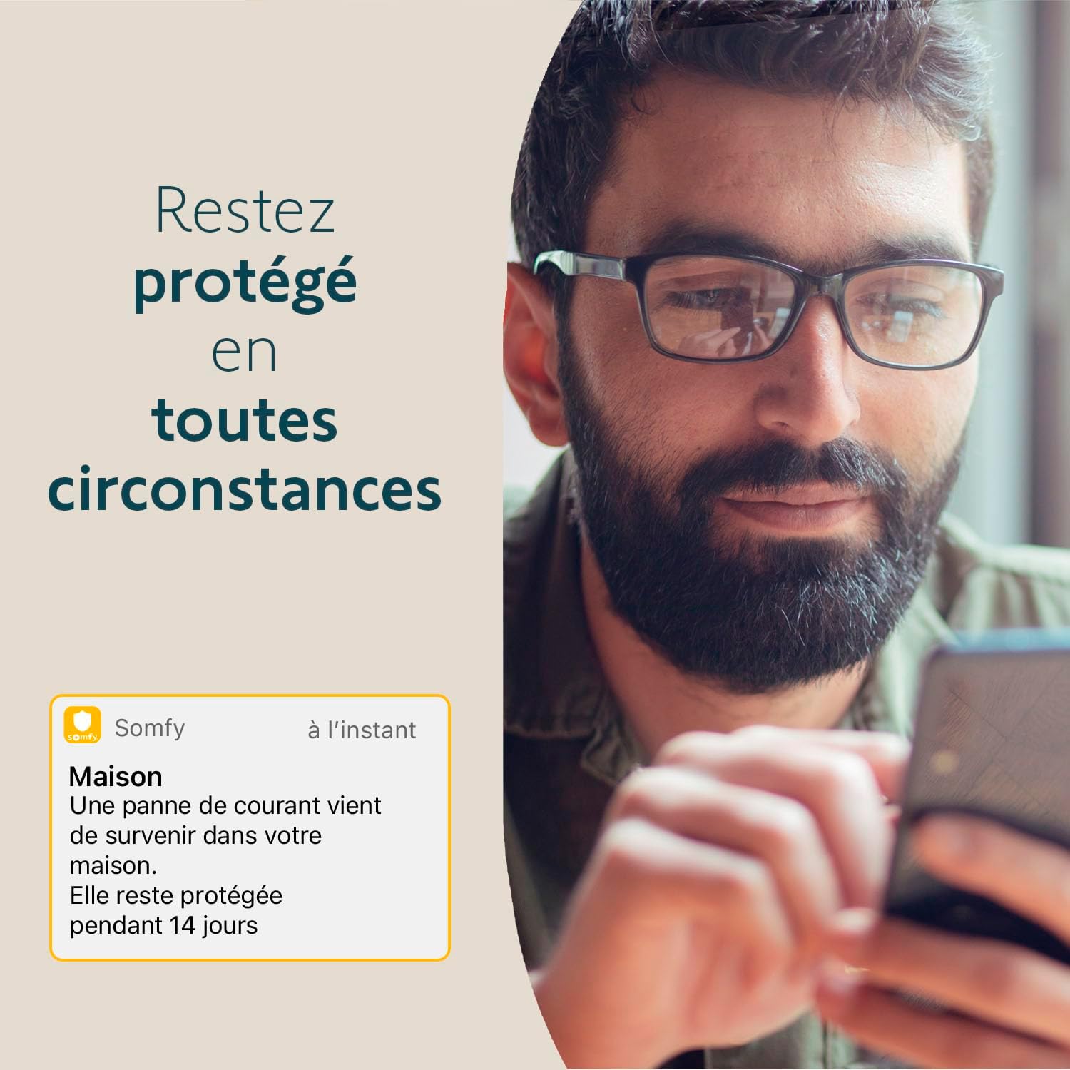 Thumbnail 2 de Somfy Home Alarm Advanced Plus (1875255) : kit d’alarme connectée avec détection avant intrusion