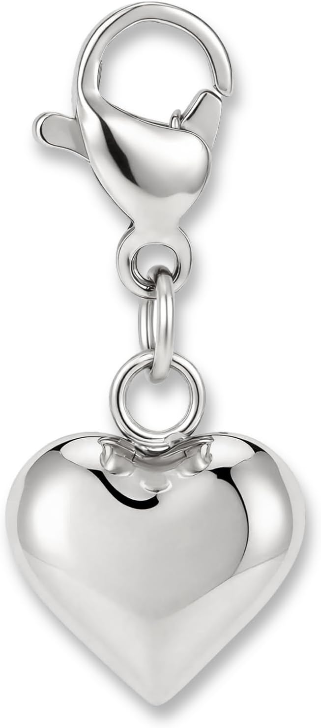Thumbnail 6 de Pendentif charm en acier inoxydable 316L avec fermoir mousqueton — pour bracelets à breloques et colliers