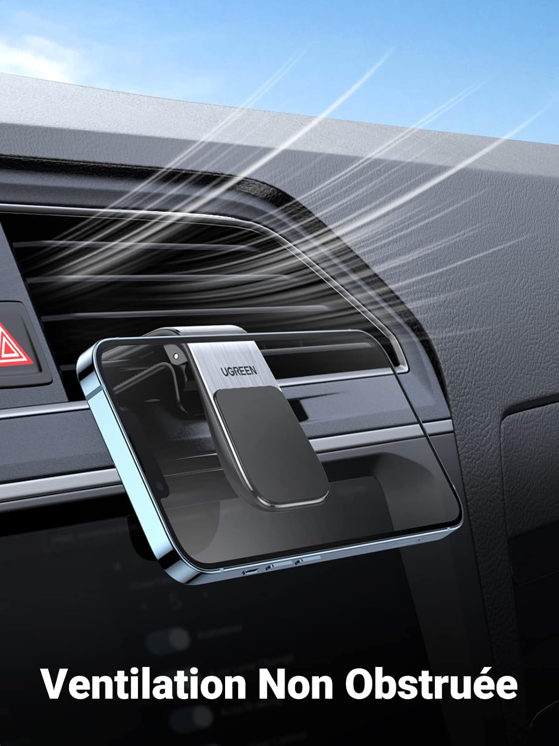 Detalle 2 de UGREEN support voiture magnétique pour smartphone