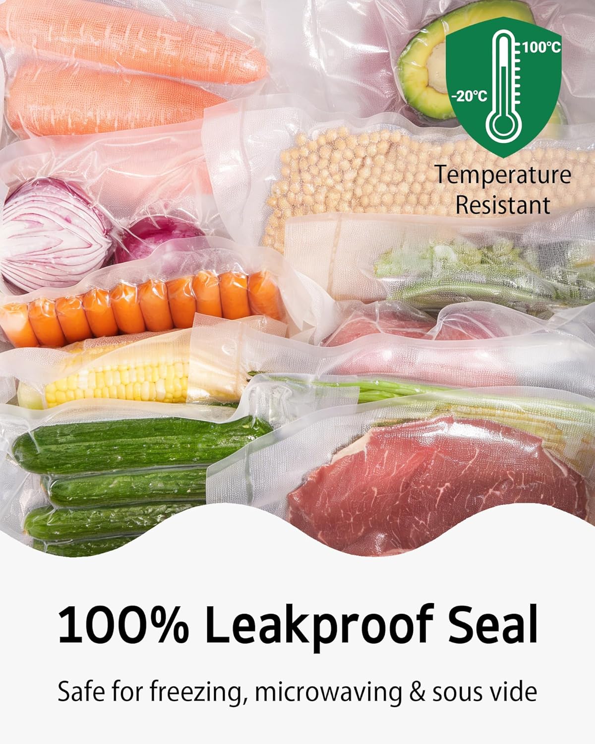 Thumbnail 6 de Syntus Vacuum Sealer Bags 8 x 12