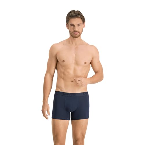 Detalle 2 de Levi's Boxer Azul Blue Combo M — Pack de 3 🩲