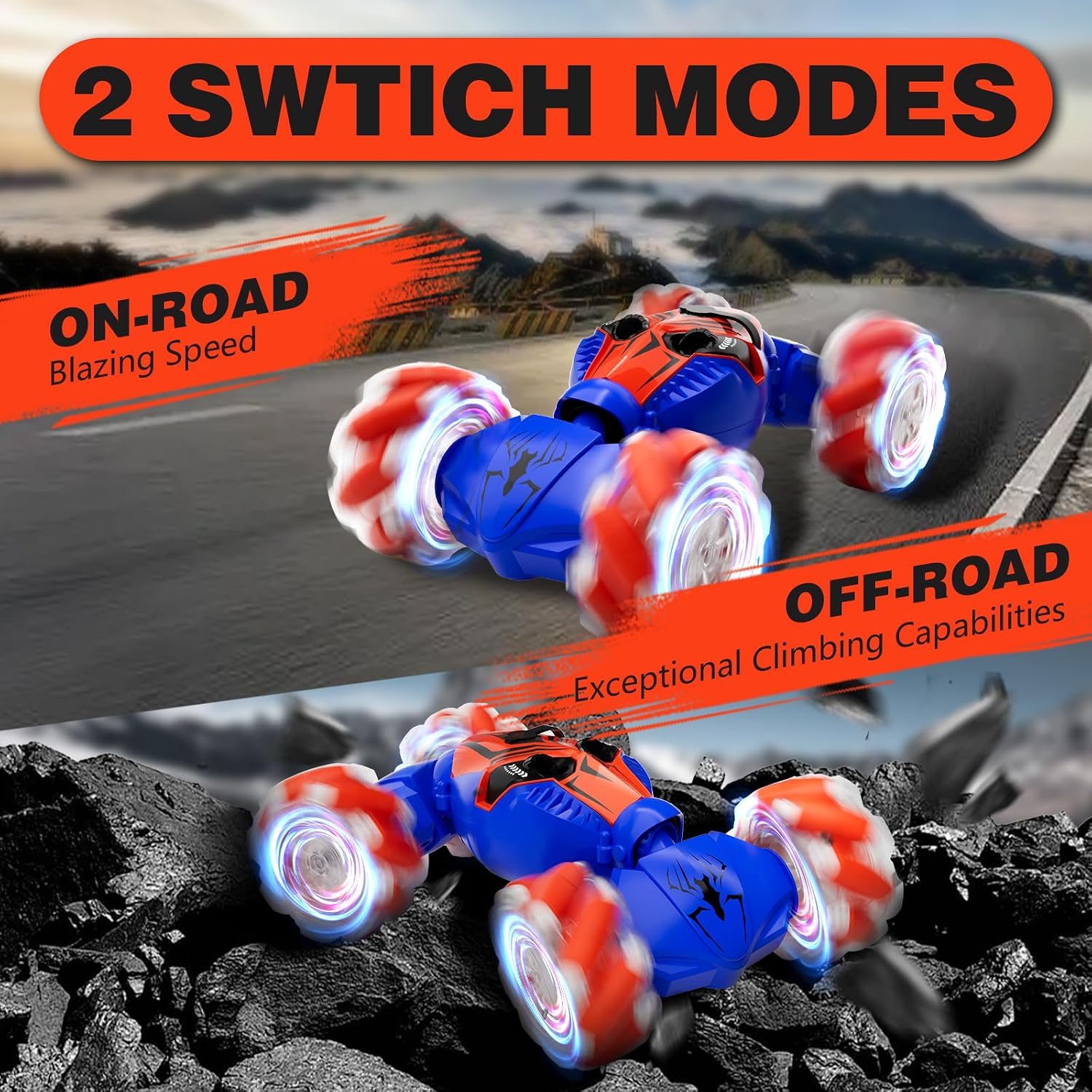 Detalle 2 de Remote Control Car 4WD Gesture Sensing 2.4GHz