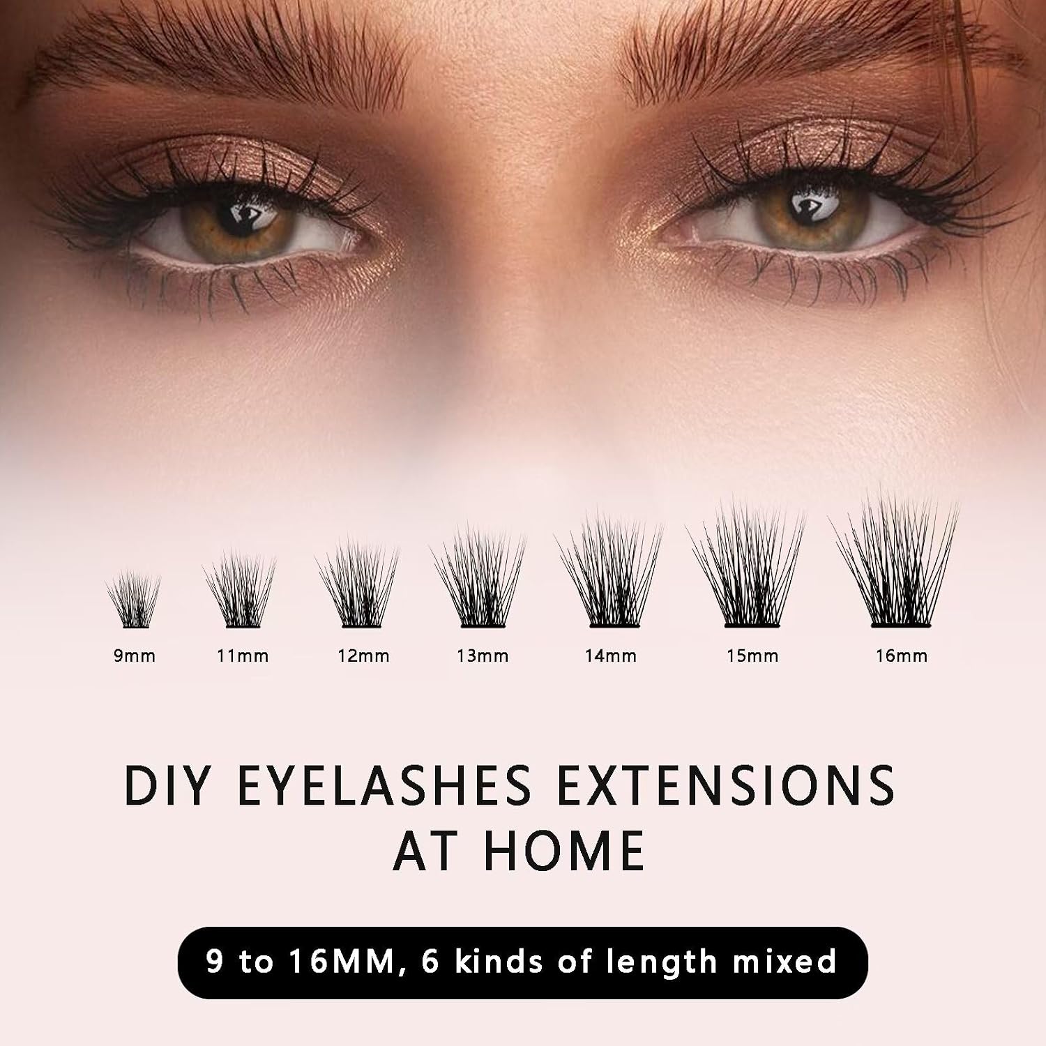 Thumbnail 1 de catlinez Pestañas Postizas Cluster Lashes Kit 280 pcs