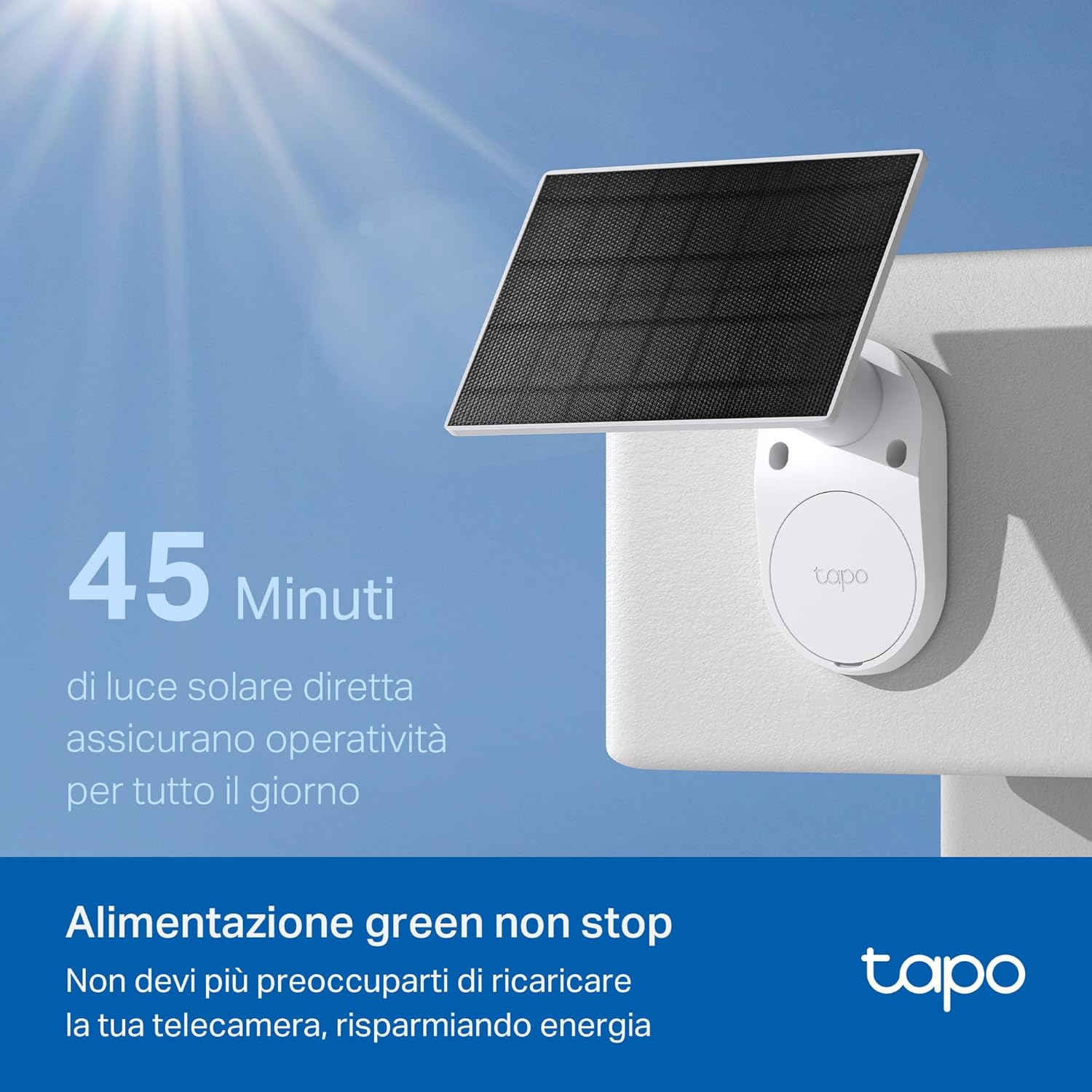 Thumbnail 2 de TP-Link Tapo C410 KIT telecamera esterna 3MP 2K solare