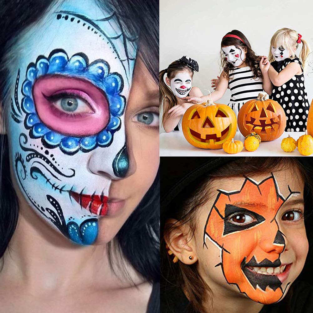 Thumbnail 4 de UCANBE 15-Color Oil Face and Body Paint Palette for FX Makeup