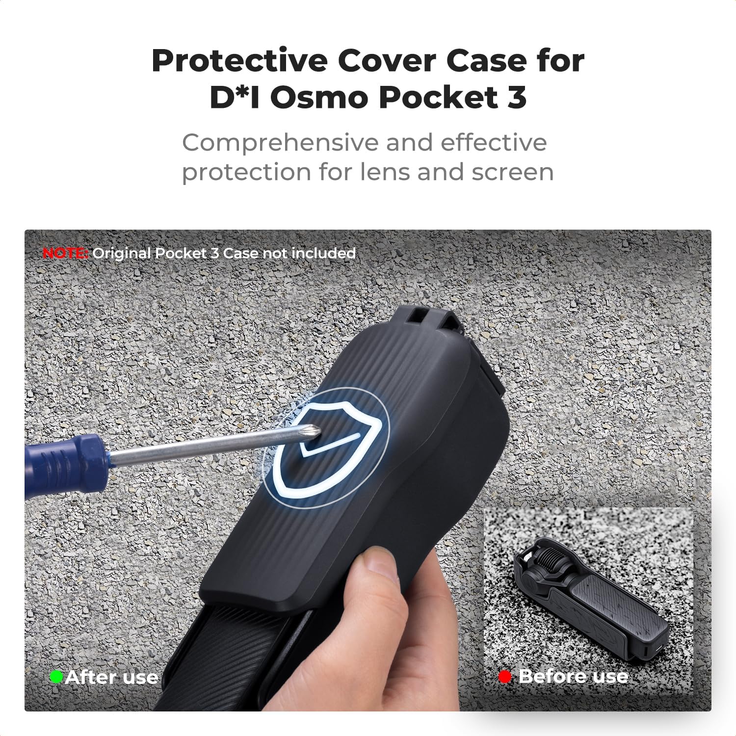 Detalle de K&F CONCEPT Gimbal Lens Protective Cover for DJI Osmo Pocket 3