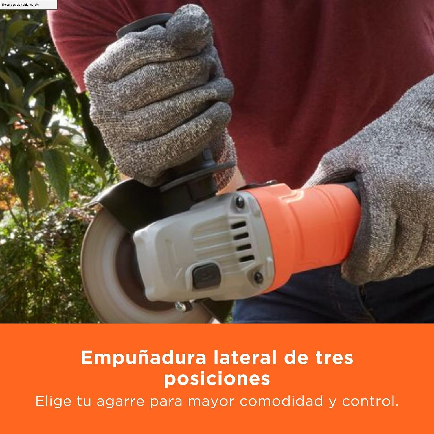 Thumbnail 6 de Black+Decker BEG010-QS 710 W amoladora angular