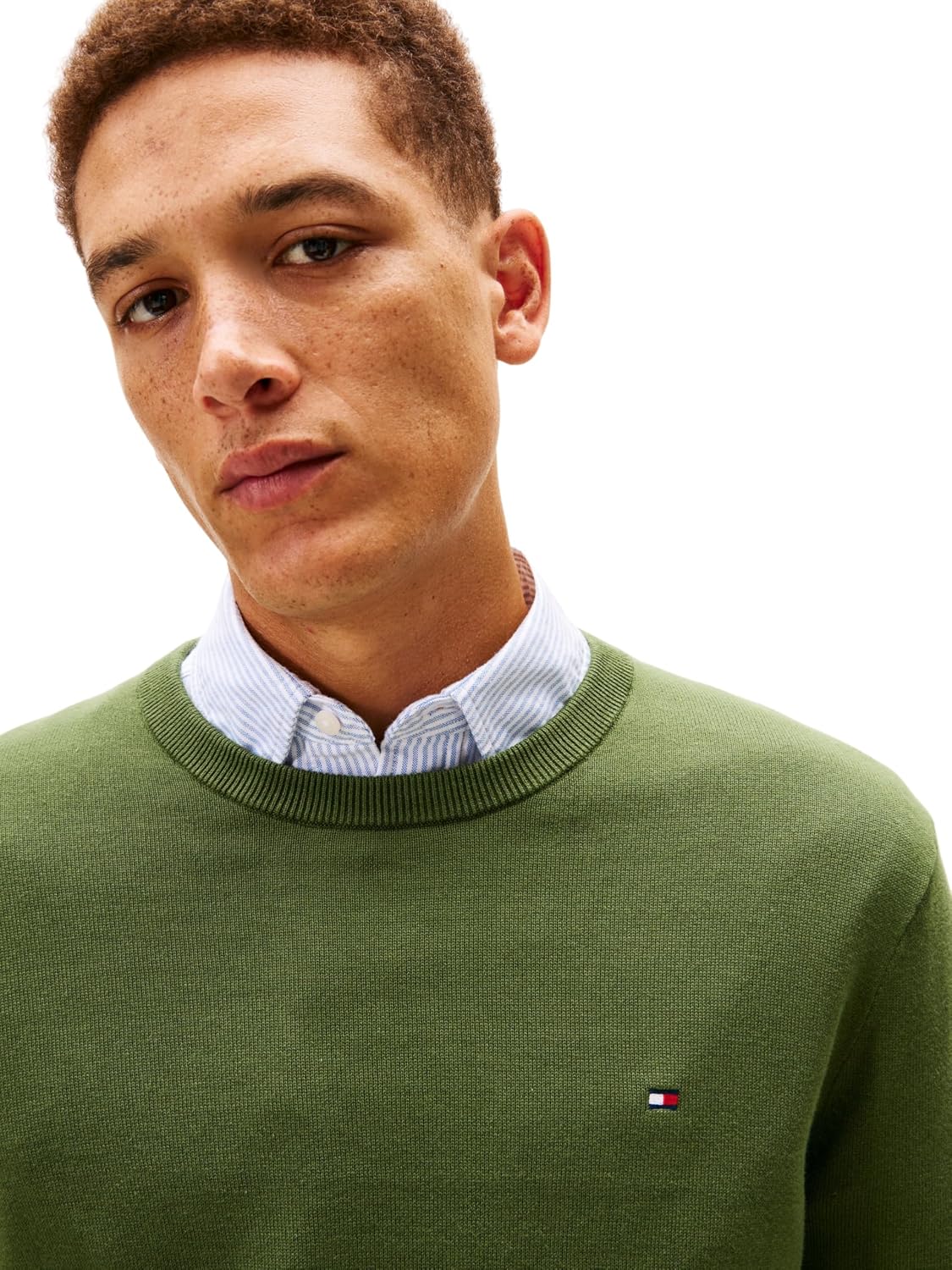 Detalle de Tommy Hilfiger Jersey Essential Cotton cuello redondo