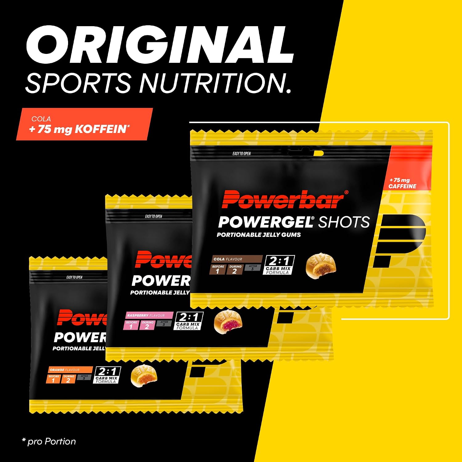 Detalle de PowerBar PowerGel Shots Cola 24x60 g