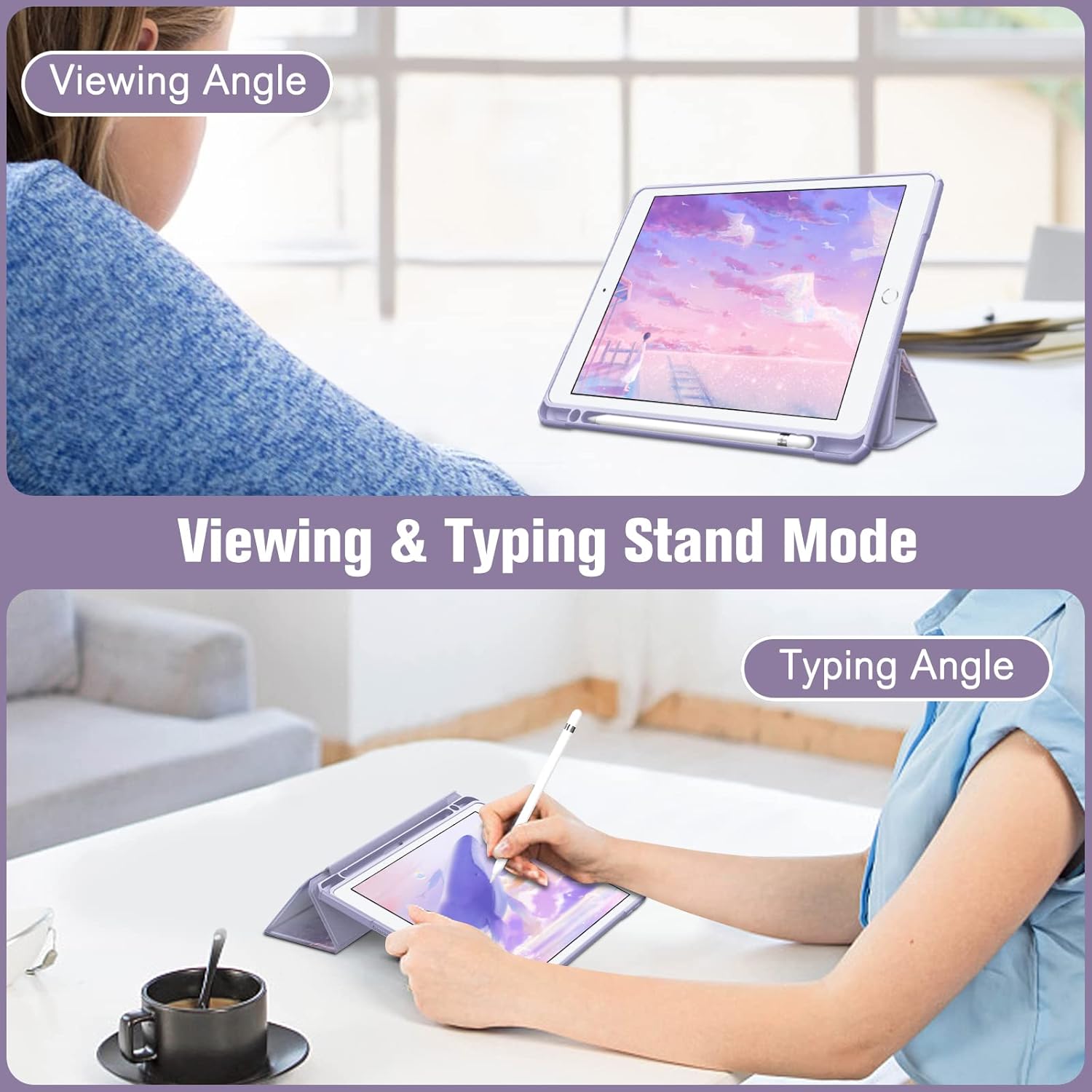 Thumbnail 3 de FINTIE Hybrid Case for iPad 10.2