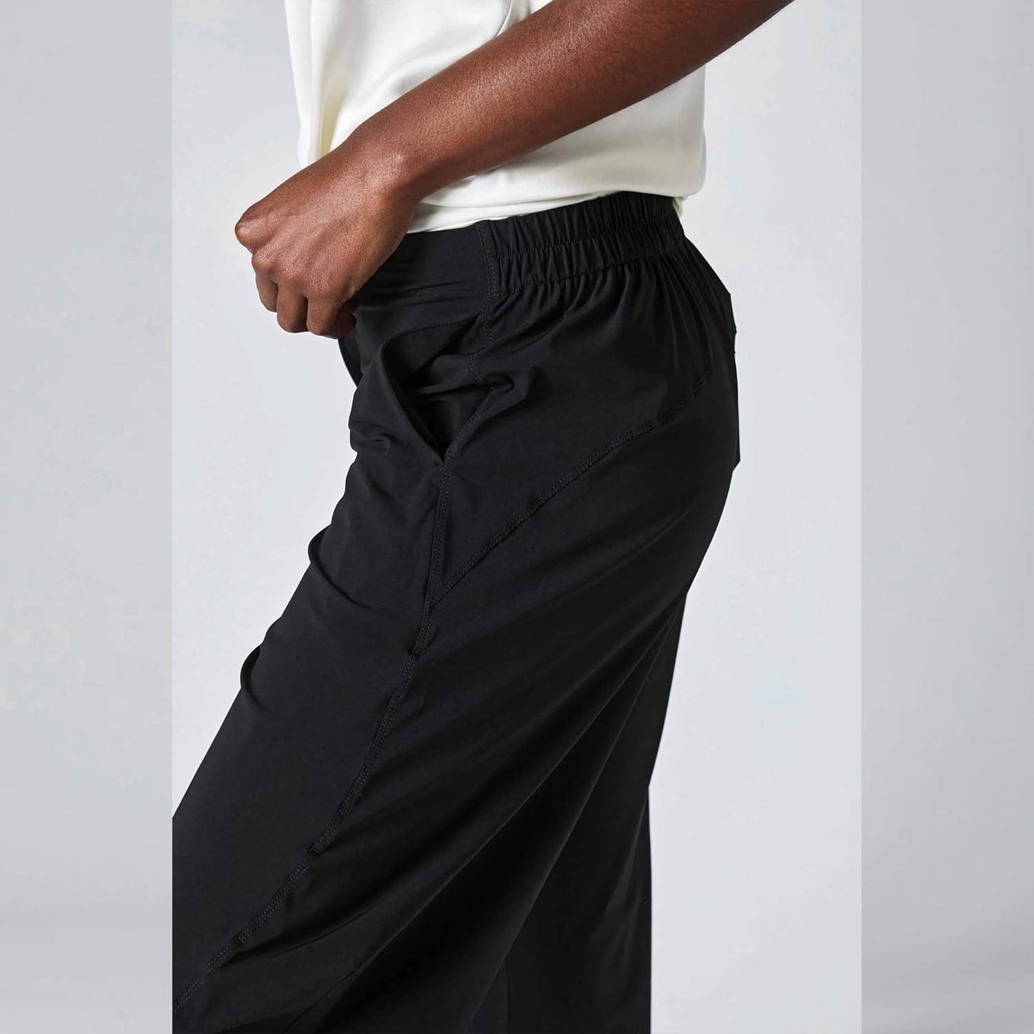 Thumbnail 4 de SeeLuNa Women Barrel Travel Pants with Elastic Back Waistband and Pockets