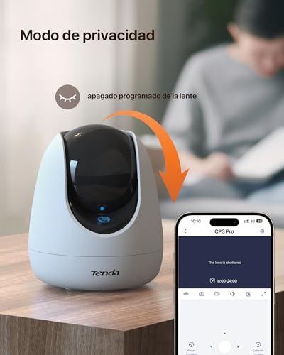 Thumbnail 8 de Tenda CP3 Pro V1.1 Cámara WiFi 2K para interiores
