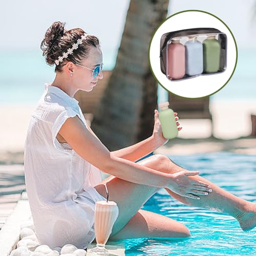 Thumbnail 6 de YUNHOLO 3Pcs 200ml Travel Bottles for Toiletries