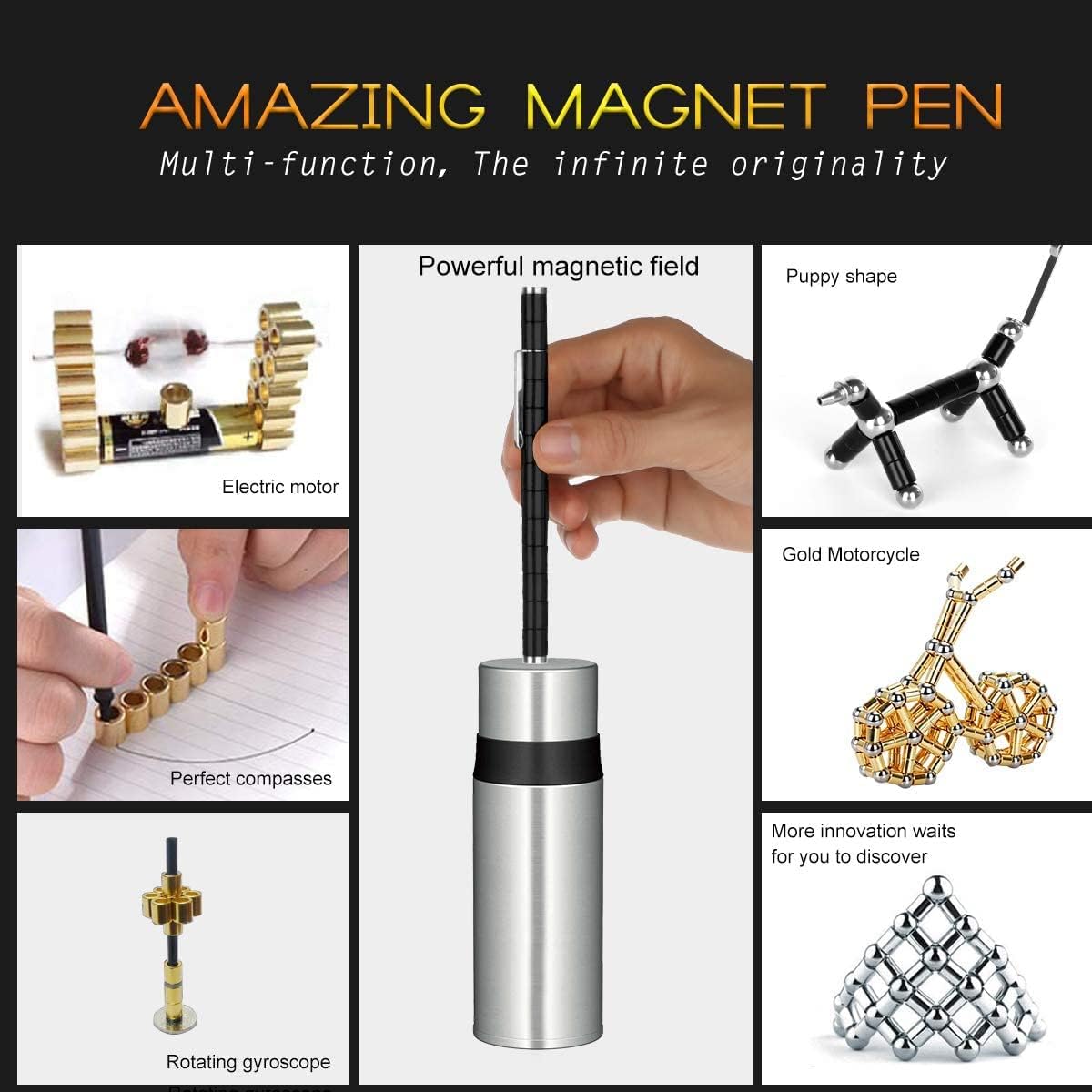 Detalle de Waksox Magnetic Fidget Pen 0.5mm refill