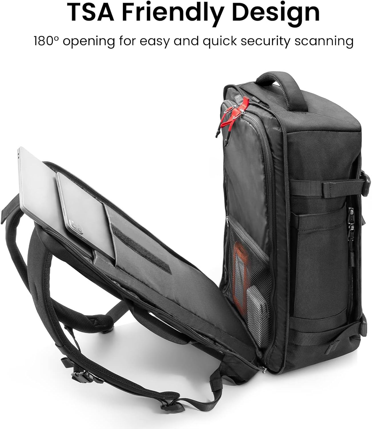 Thumbnail 2 de tomtoc Travel Backpack 40L (TSA friendly, flight approved carry-on) for 17.3-inch laptop