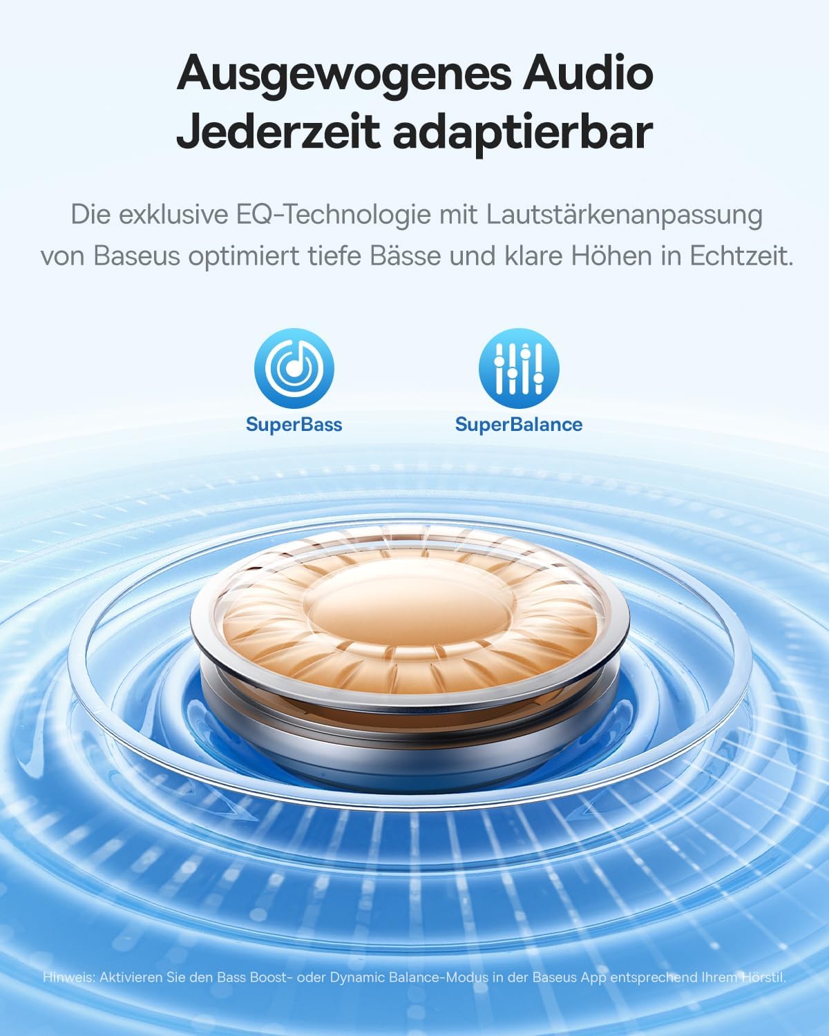 Detalle 1 de Baseus EP10 Pro Kopfhörer ANC 50 dB