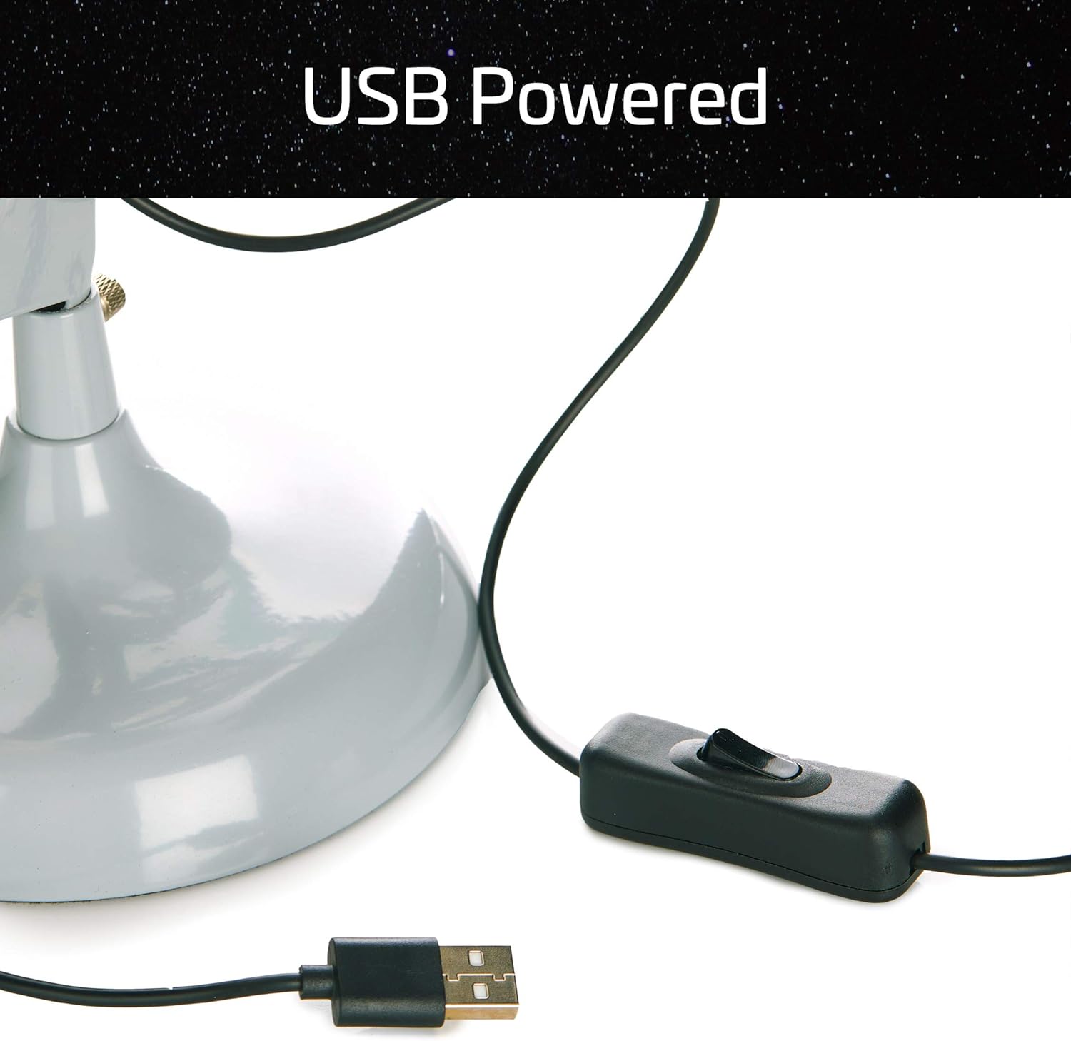 Thumbnail 3 de Paladone Millennium Falcon Lampada Pieghevole da Scrivania Star Wars – versione grigia, USB