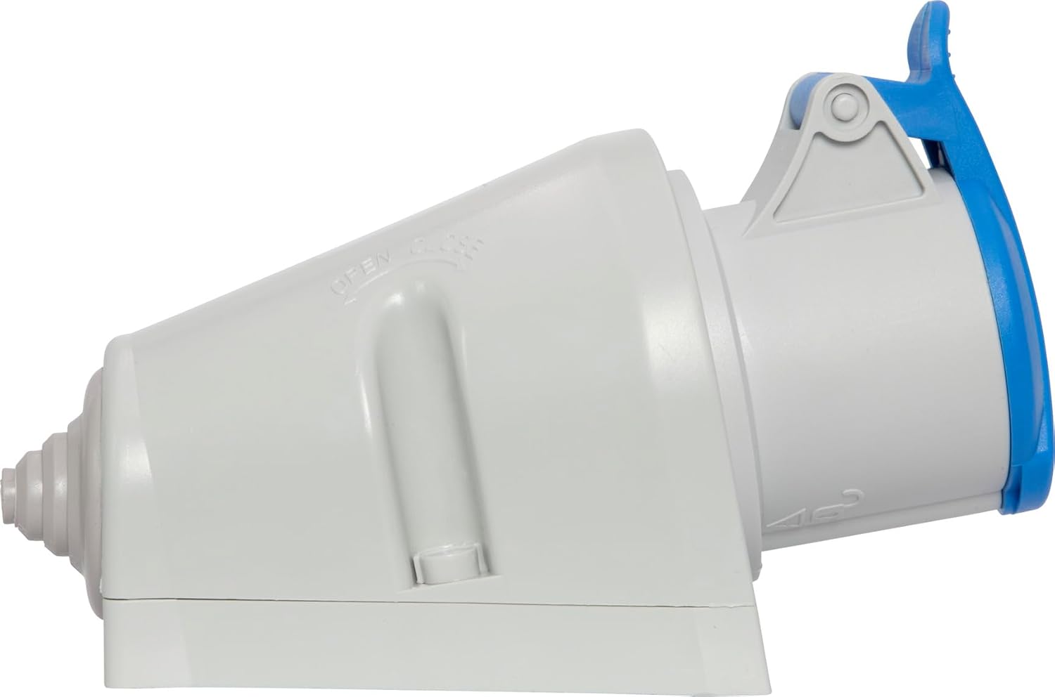 Detalle 2 de Brennenstuhl Prise électrique industrielle murale CEE à 3 pôles – 230 V / 16 A avec couvercle (IP44) pour extérieur