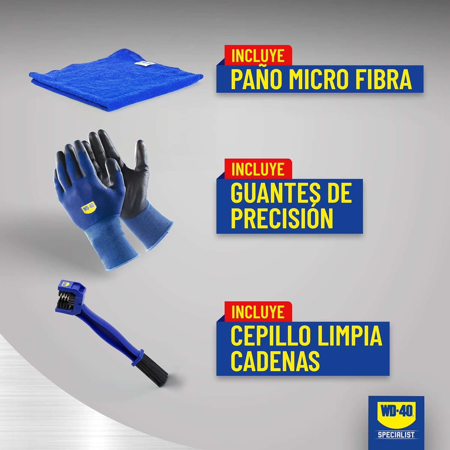 Thumbnail 4 de WD-40 Specialist Kit Mantenimiento Cadena Moto