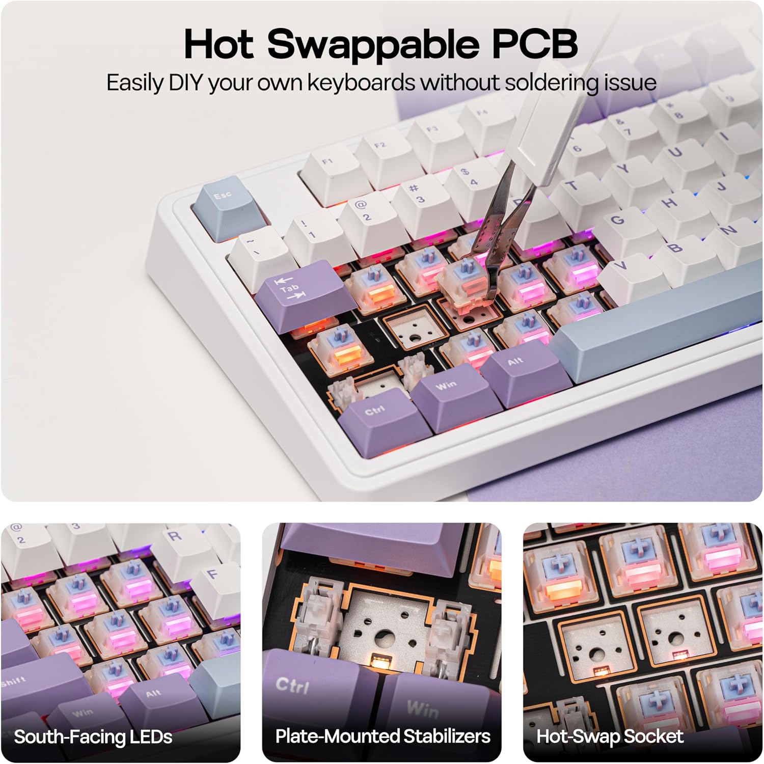 Thumbnail 6 de MechLands AJAZZ AK980 V2 Mechanical Gaming Keyboard with Display Screen and 10,000mAh Battery
