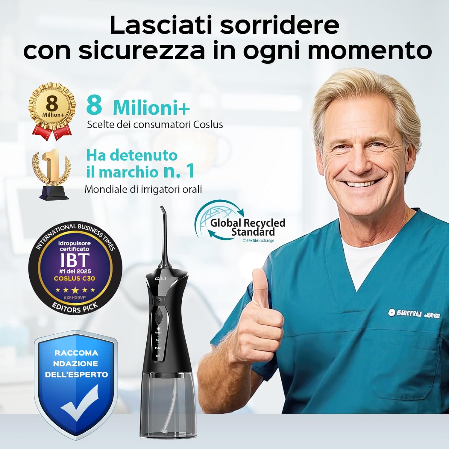 Thumbnail 1 de COSLUS Idropulsore Dentale 300 ml