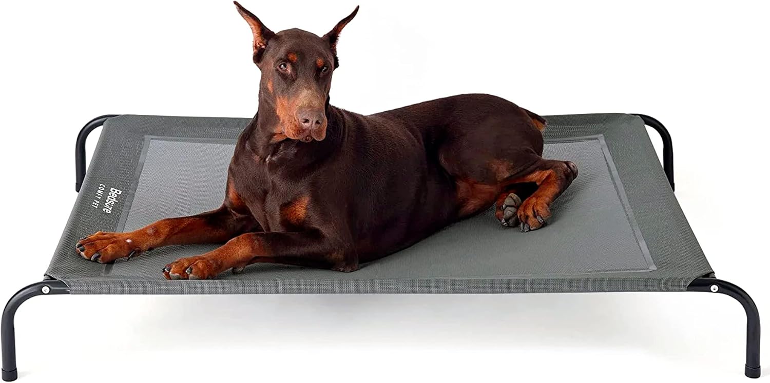 Detalle de BEDSURE Hundeliege Outdoor 124 x 80 cm