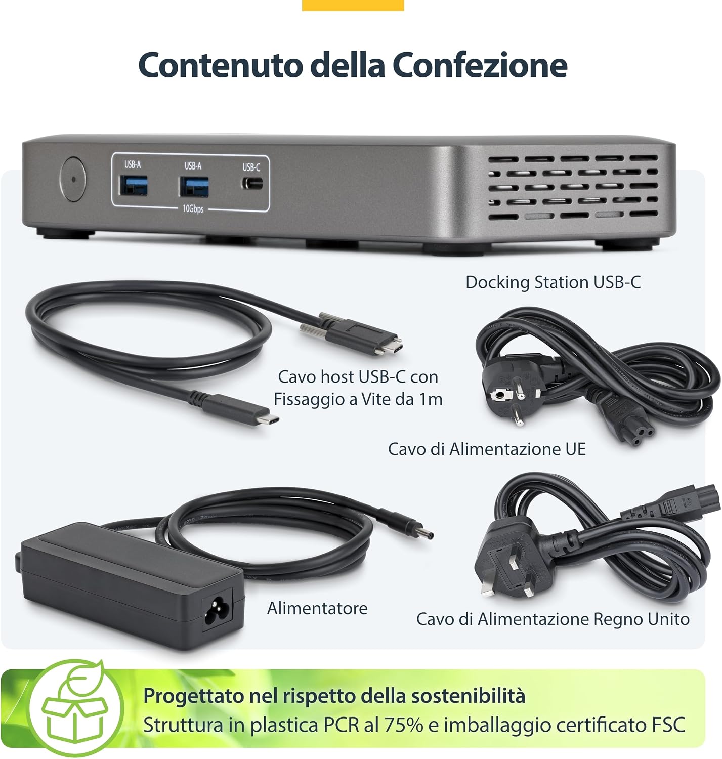 Thumbnail 6 de StarTech Dock USB4 Universale Doppio: Dual 4K/Single 8K con 100W PD per multi-monitor