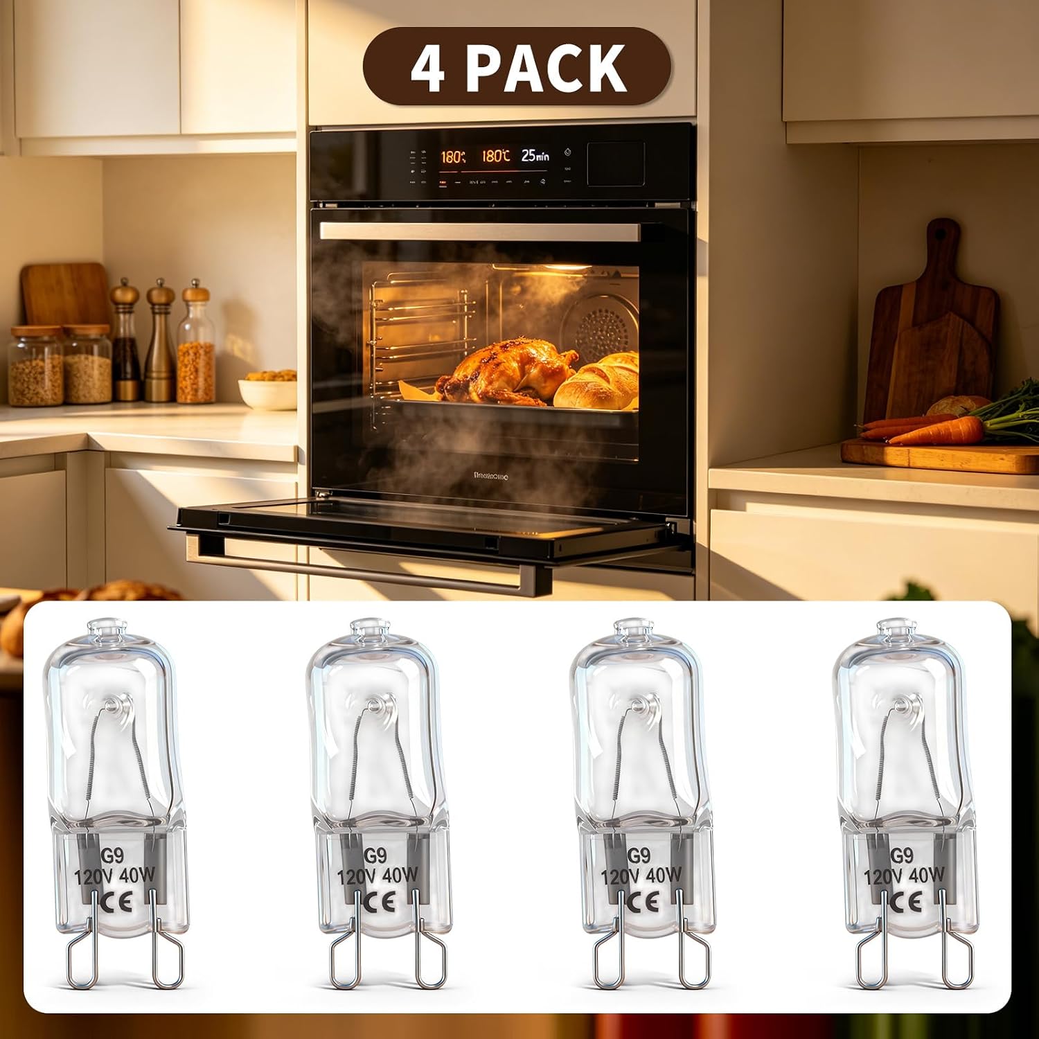 Detalle 2 de WPW10571723 Range Hood Light Bulb