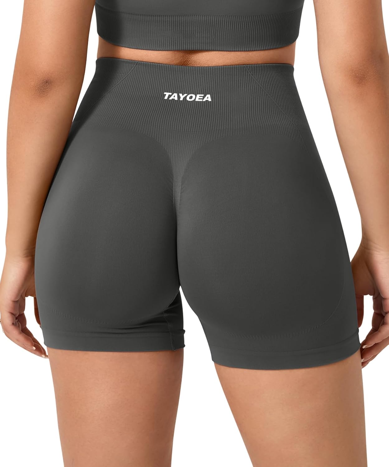 Thumbnail 3 de TAYOEA Damen Sport Short Scrunch Butt Lift – Seamless Gym Shorts für Yoga & Training