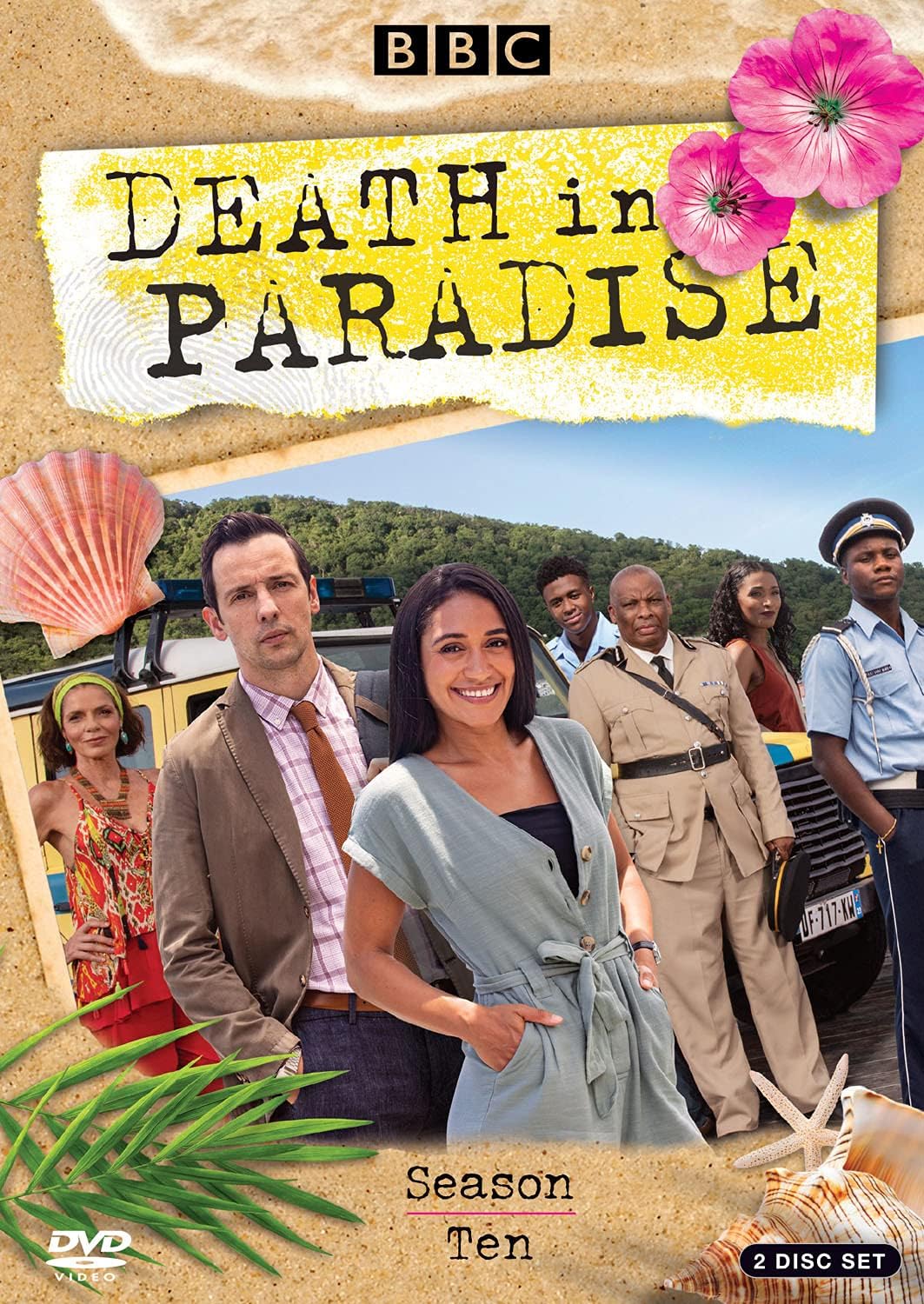 Detalle de 3SS-DVD70 Death in Paradise: Season Ten DVD, 2-Disc NTSC Set
