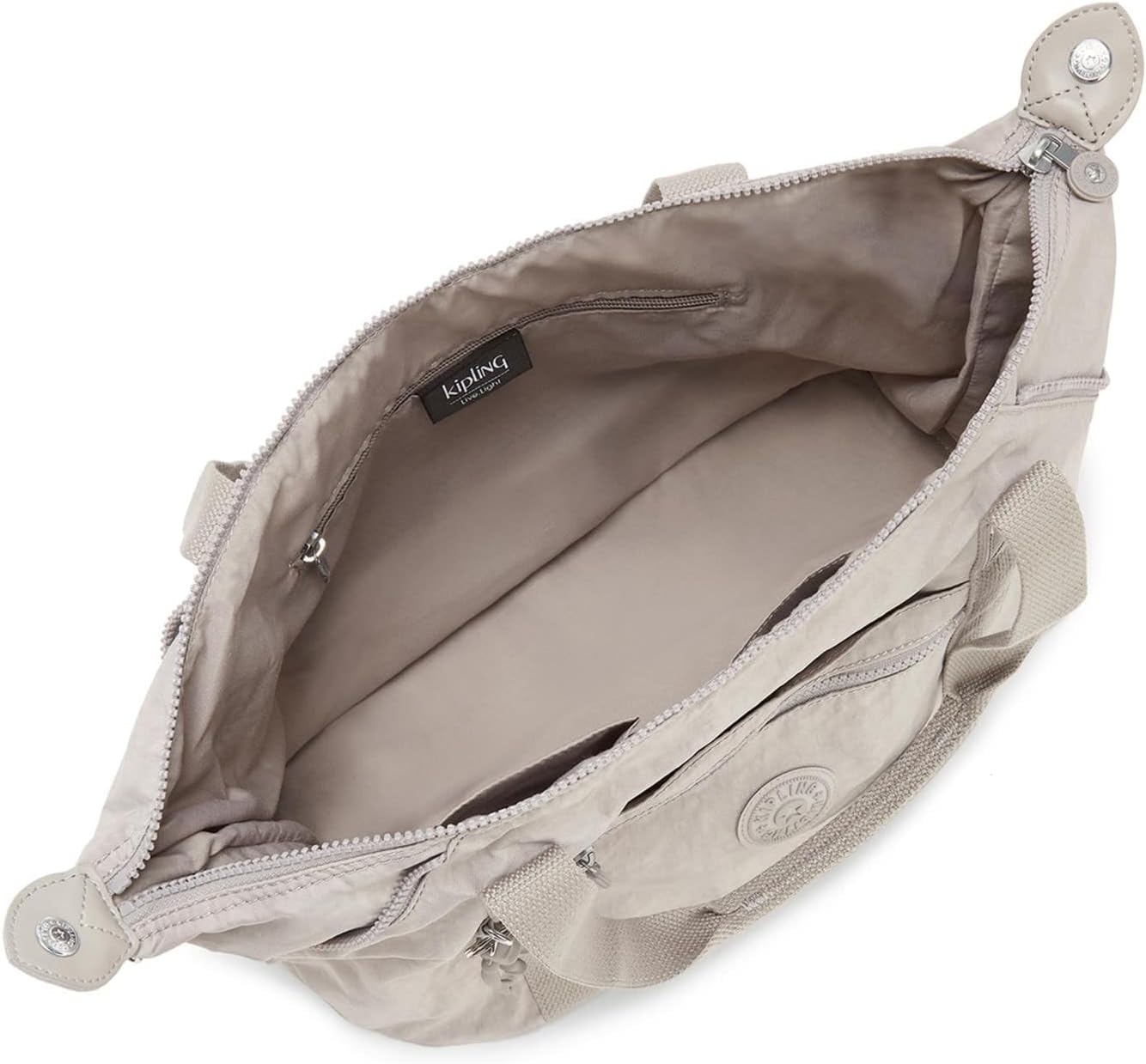 Detalle de Kipling ART Fourre-tout moyen : sac pratique et polyvalent en nylon hydrofuge
