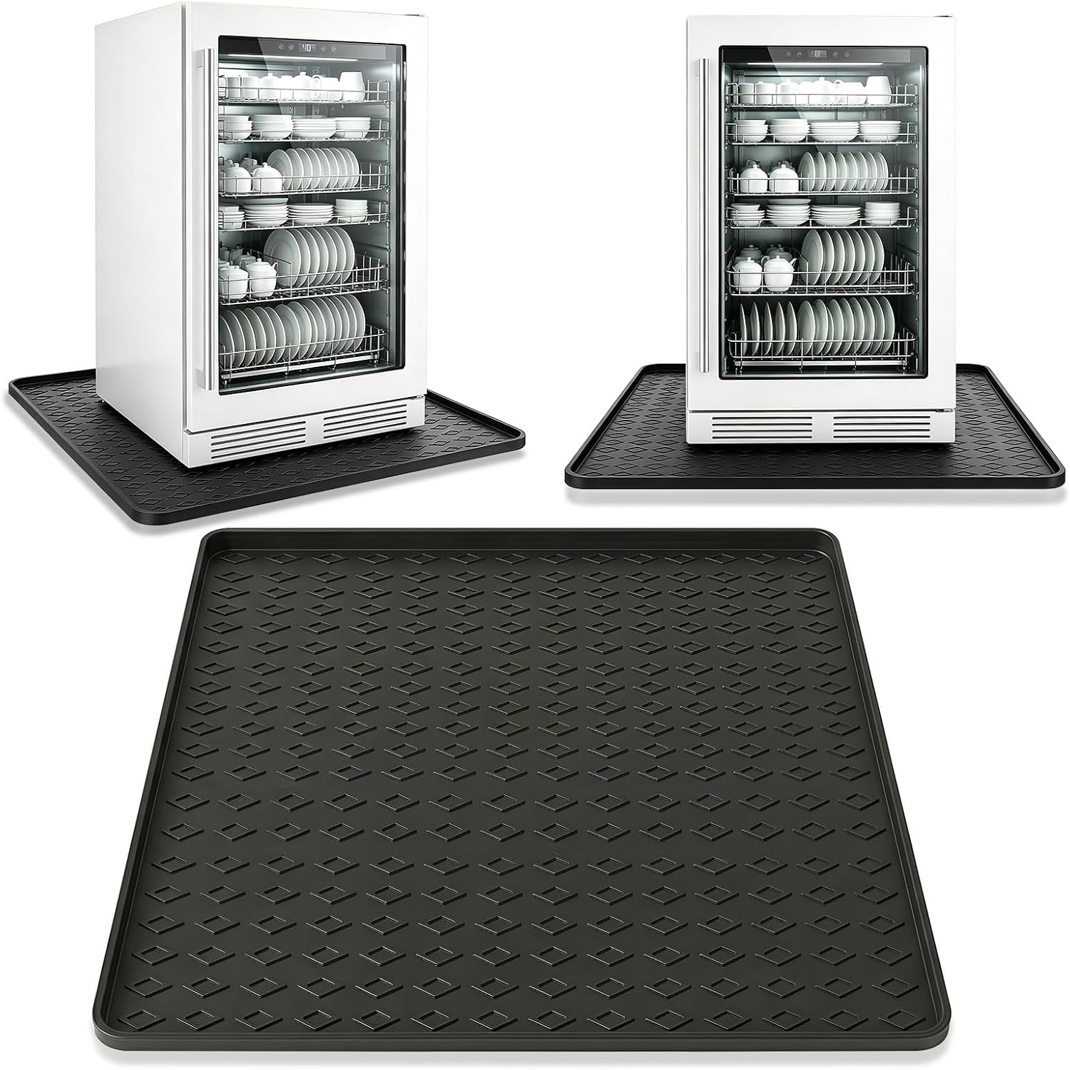 Detalle de Swihorab Silicone Appliance Mat 19.7 x 19.7 Inches