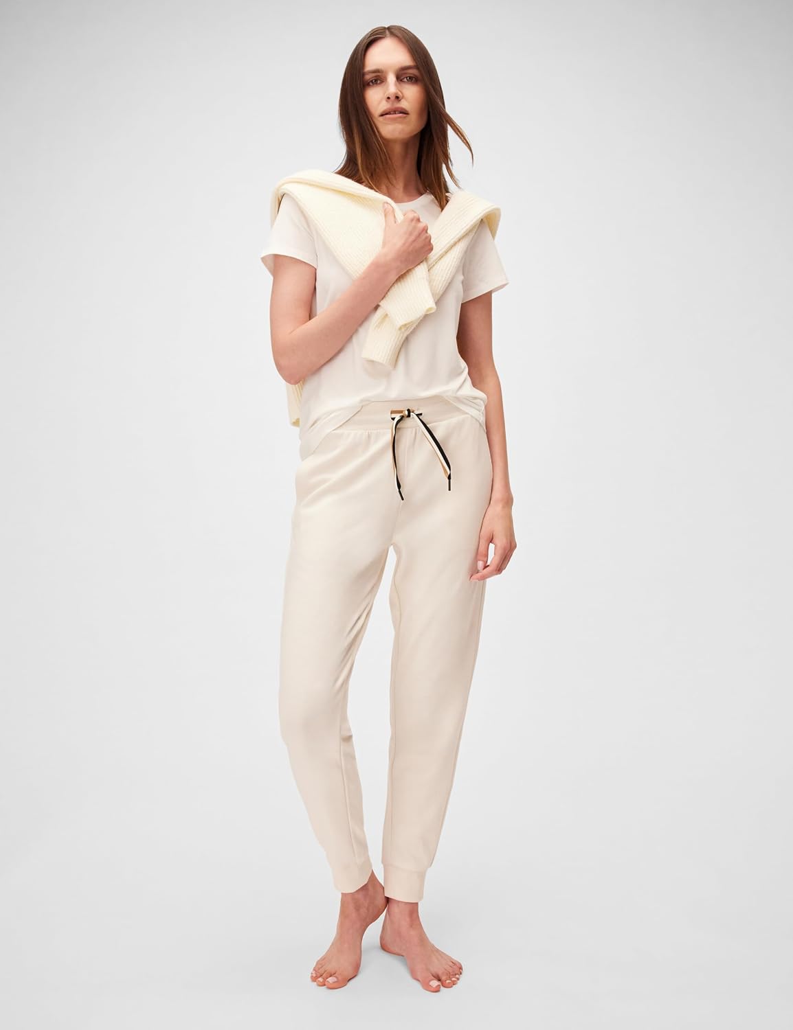 Detalle de BOSS CP Stripe Pants Cuff Loungewear Pant for Women