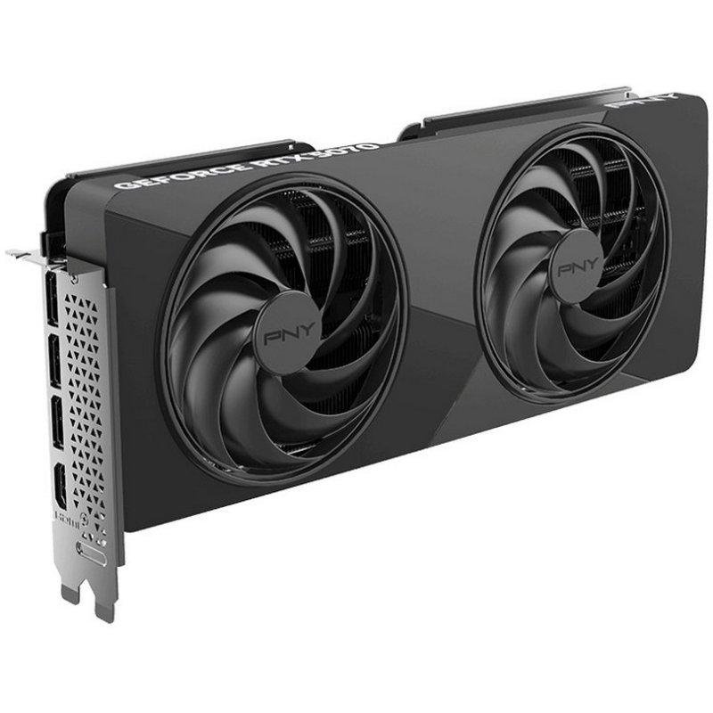 Thumbnail 1 de PNY GeForce RTX 5070 Dual-Fan Slim OC 12GB GDDR7 Reflex 2 RTX AI DLSS4