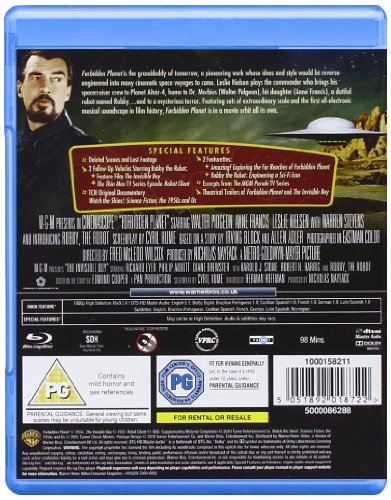 Thumbnail 1 de Forbidden Planet [Blu-ray] (1956) – Warner Home Video