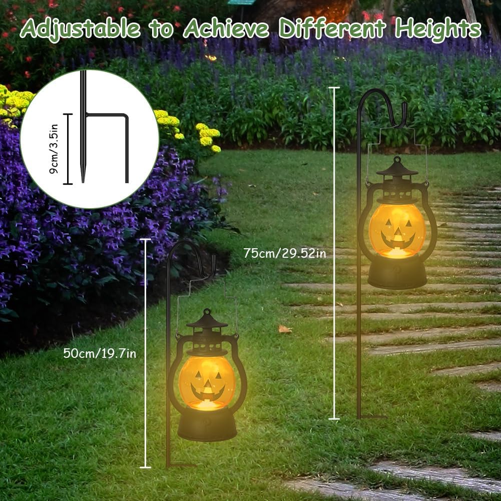 Thumbnail 6 de OFFCUP Shepherd Hooks, 2 x 75 cm, with 4 Plant Sign Poles