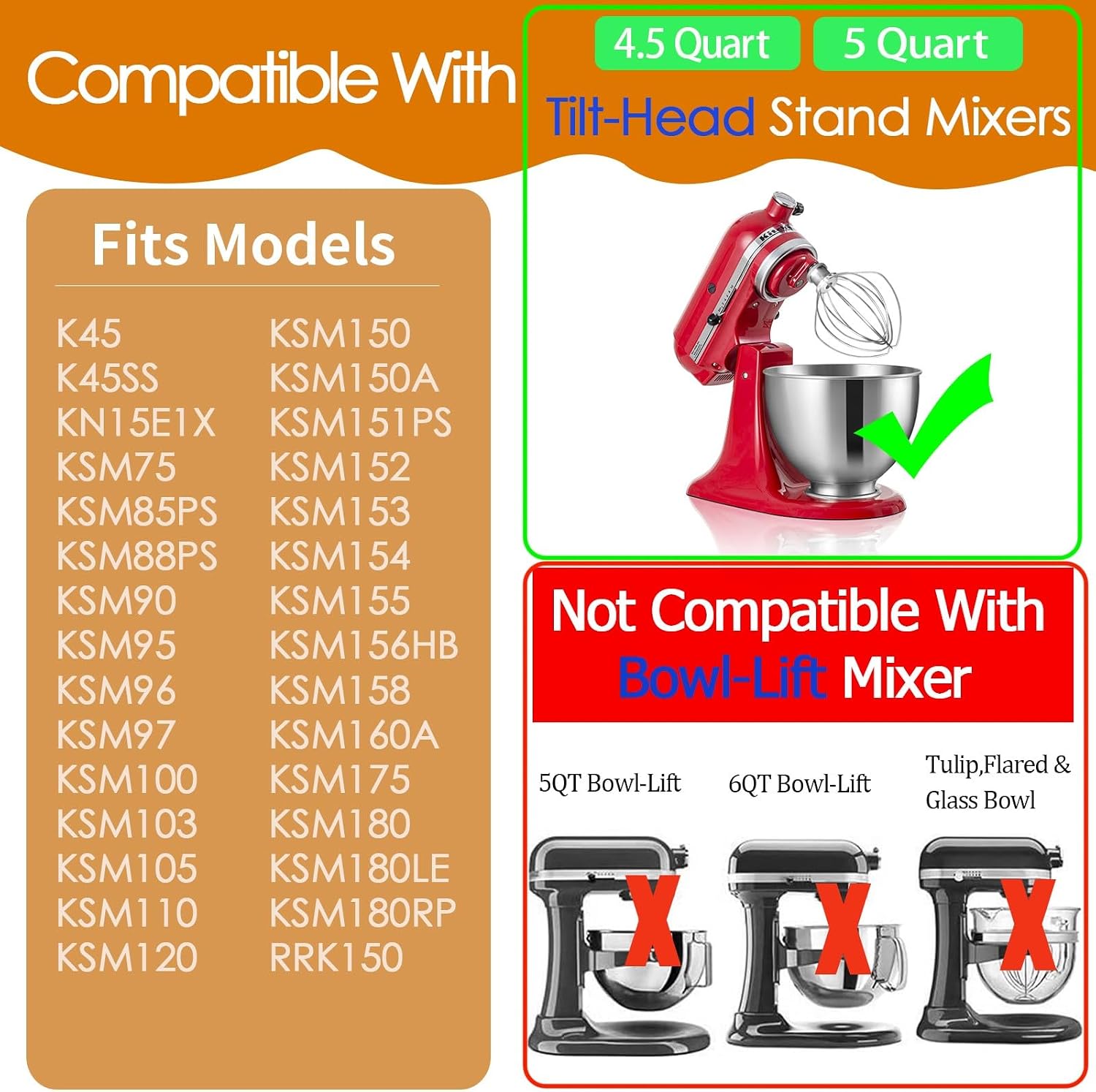 Thumbnail 1 de K45WW Stainless Steel Wire Whip