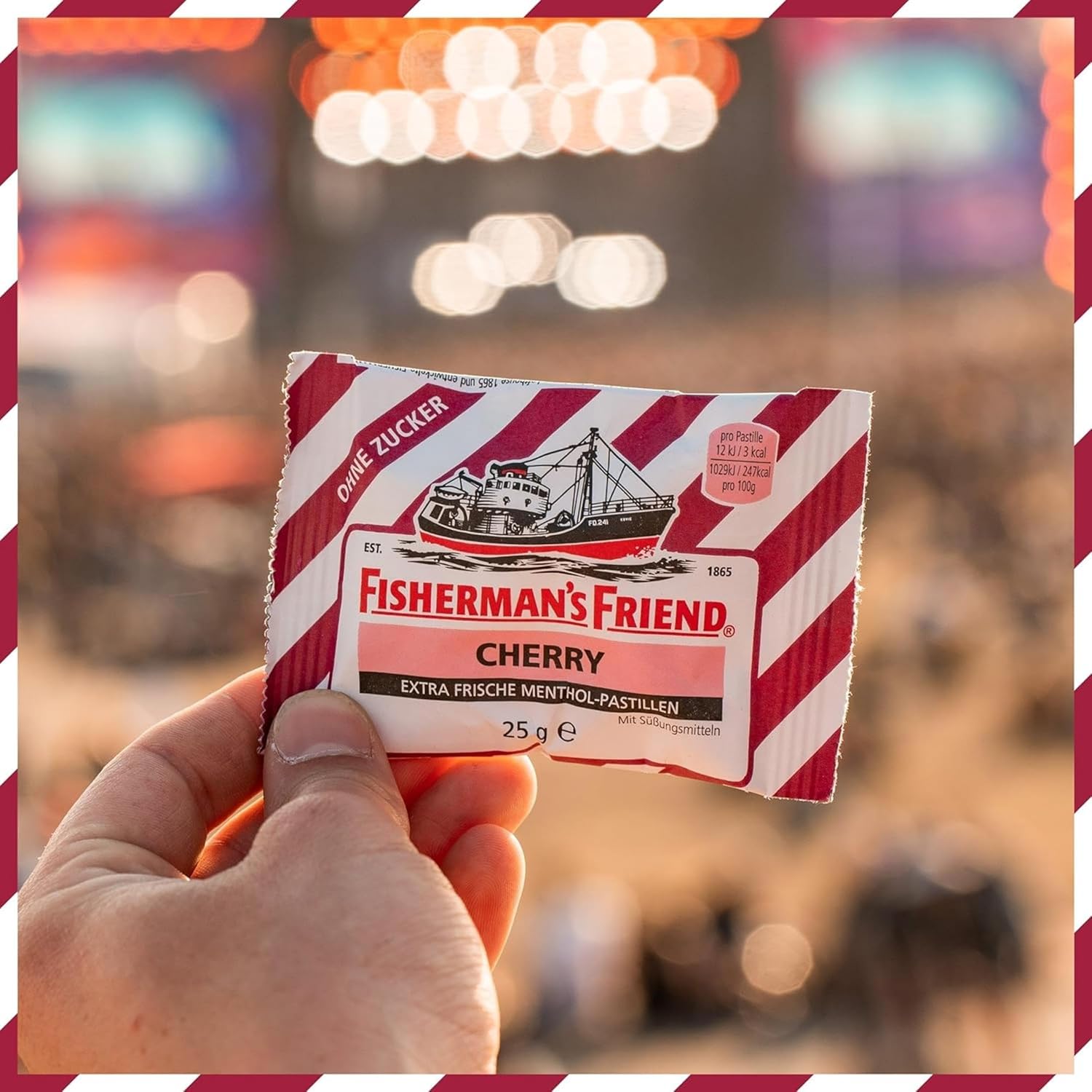 Thumbnail 4 de Fisherman’s Friend Cherry 24er Vorratsbox (Kirsche & Menthol), zuckerfrei & vegan
