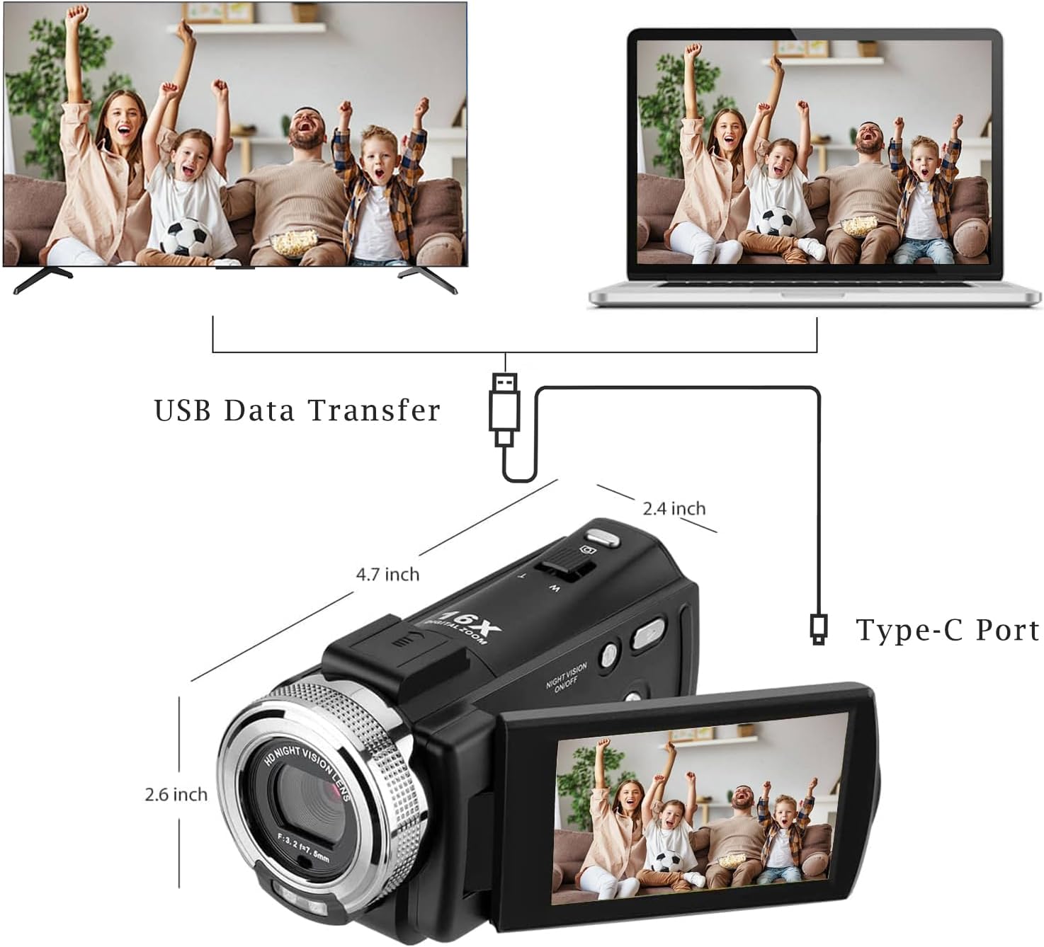 Thumbnail 2 de ORDRO V12 Camcorder Review: A practical Full HD option for everyday recording
