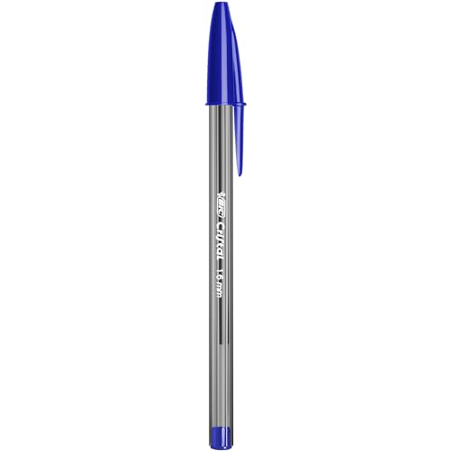 Detalle 2 de BIC Cristal Large 1,6 mm Azul — Pack de 50 bolígrafos para la escuela y la oficina