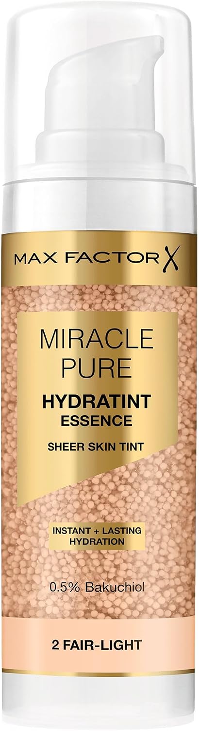 Detalle de Max Factor Miracle Pure Hydratint Essence, tint do twarzy 2 Fair-Light, 30 ml