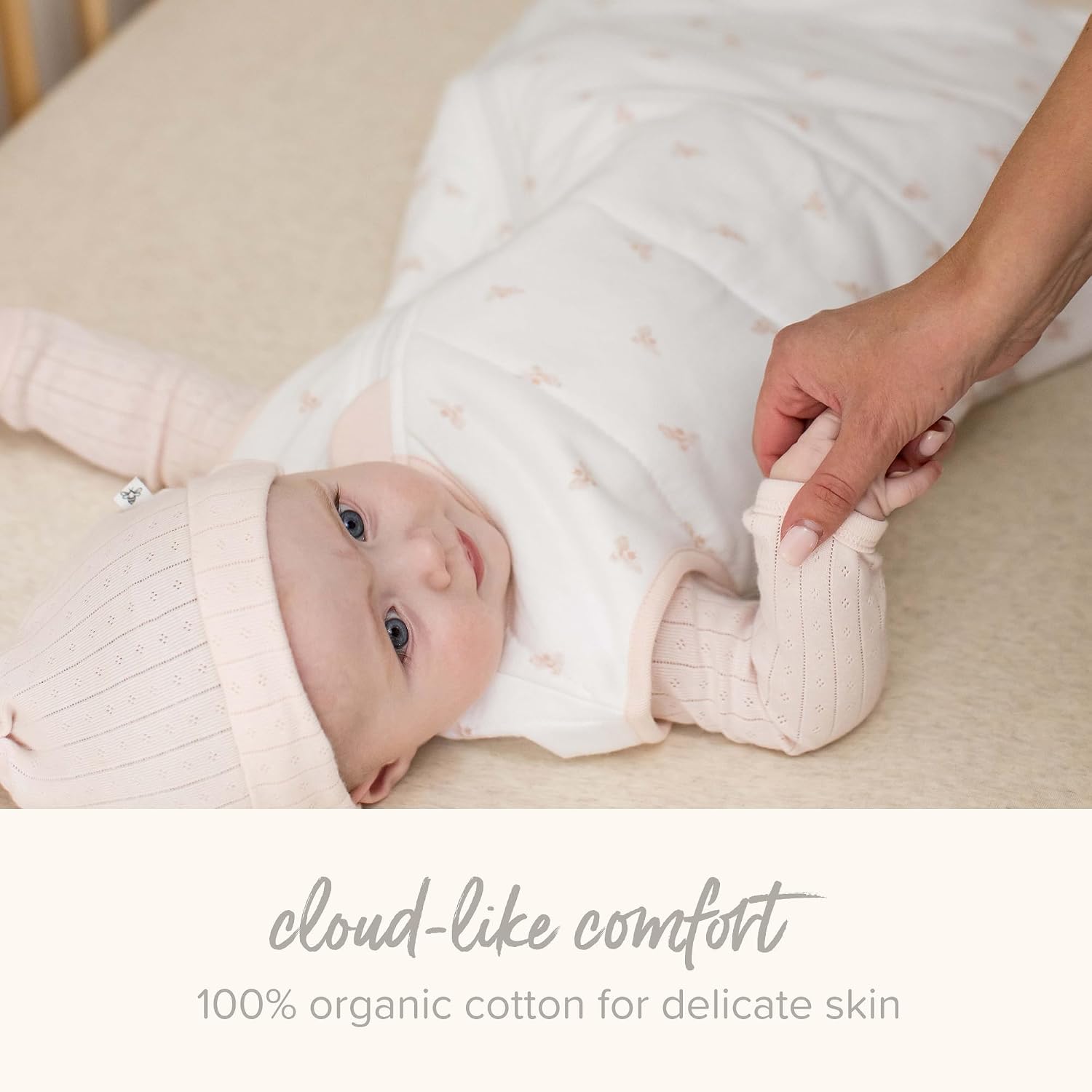 Thumbnail 3 de Burt's Bees Baby Unisex Newborn Essentials Beekeeper Wearable Blanket (100% Organic Cotton)